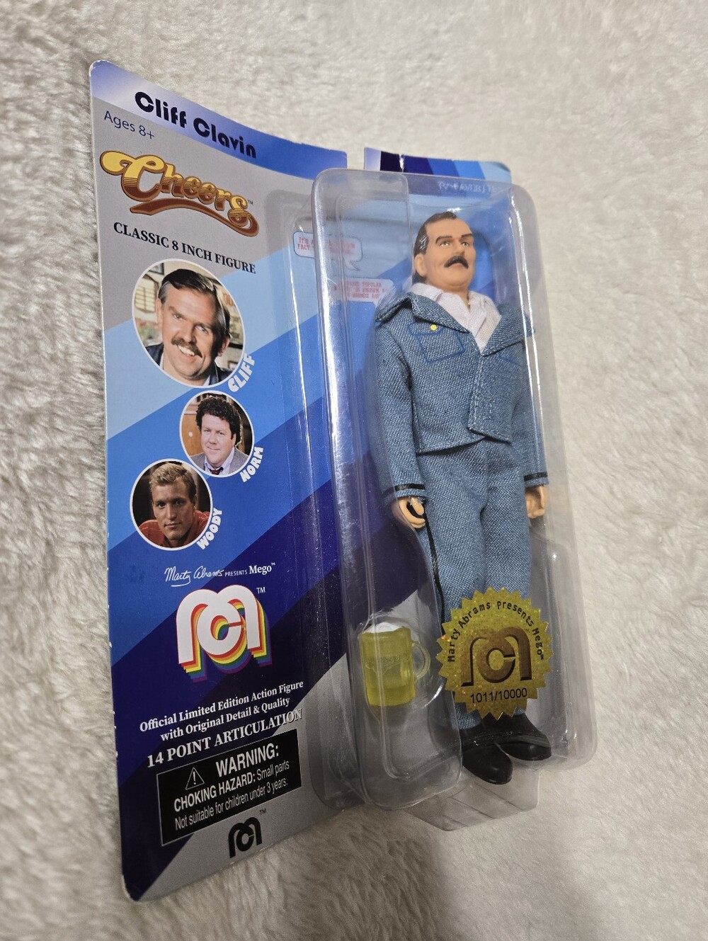 Mego Cheers Cliff Clavin Classic 8 Inch Figure NIP